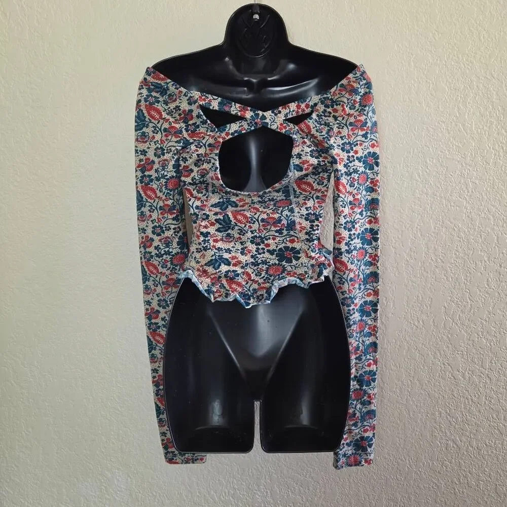 Free People Melanie Long Sleeved Top